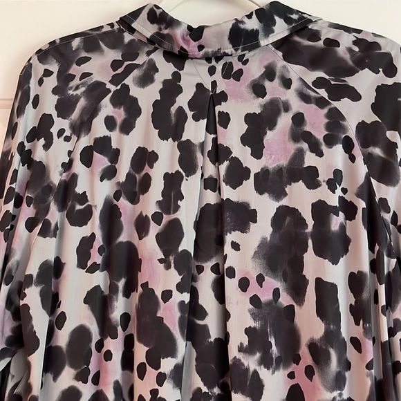 Raglan Sleeve Leopard Print Button Down Blouse from Cloth & Stone - Picture 9 of 9